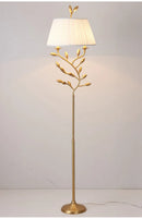 Axyaa Copper LED Floor Lamp for Living Room Office Bedroom Lighting