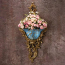 Luxury Palace Wall Hanging Resin Vase Home Decoration by Axyaa