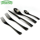 Axyaa Rose Gold Stainless Steel Cutlery Set for 1