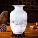 Axyaa Ceramic Vases: Modern Home Decor, Elegant Flower Arrangement for Living Room or TV Cabinet