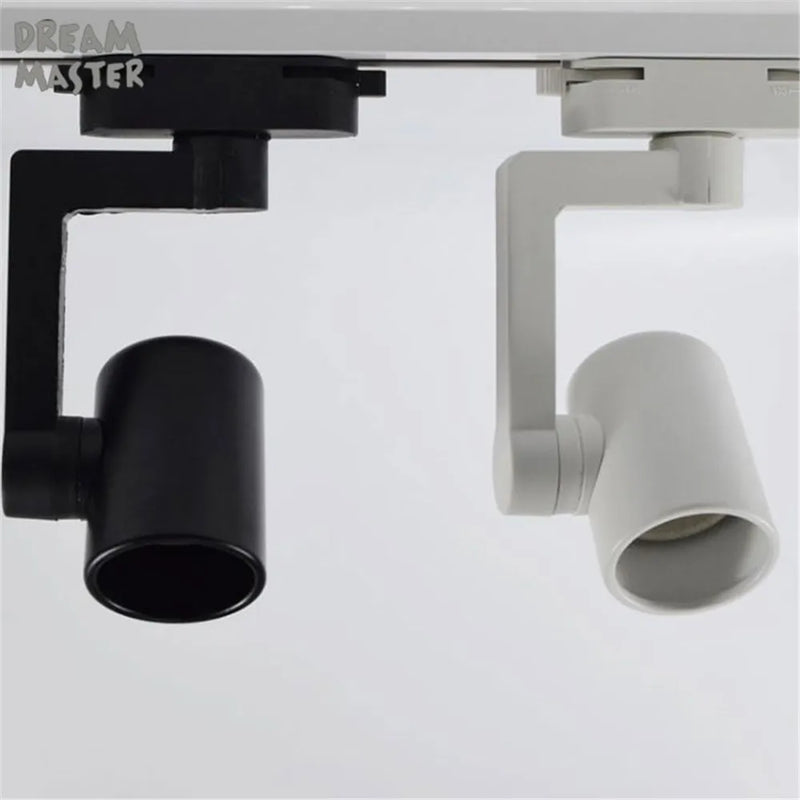 Axyaa Adjustable E27 Track Light Holder for Office and Exhibition Lighting