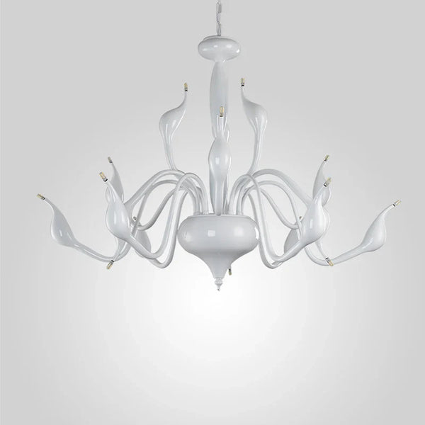 Axyaa Modern Swan Chandelier Nordic LED Lighting for Bedroom and Living Room Decor
