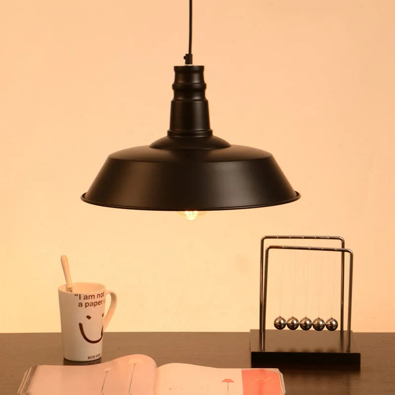 Axyaa Rustic Iron Chandelier Pendant Lamp for Bar Restaurant Pub Cafe
