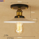 Axyaa Industrial Vintage LED Ceiling Light Fixture Loft Style for a Modern Home