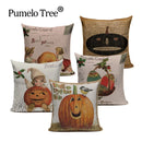 Halloween Skull Masquerade Cushion Cover - Axyaa Branded Decorative Throw Pillow Cover