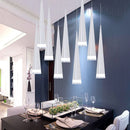 Axyaa Modern 5W LED Conical Pendant Lights for Dining Room and Bar