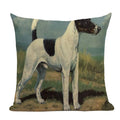 Axyaa Cute Dog Pillow Cases Cartoon Animal Decorative Pillows for Couch