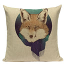 Axyaa Cute Animal Cartoon Home Decor Cushions - Golden Retriever & Koala Pillows