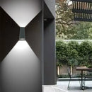 Axyaa Dual Sconce Outdoor Wall Light Fixture for Garden Porch IP65 Waterproof