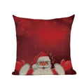 Axyaa Christmas Cushion Cover: Festive Square Pillow Case for Home Xmas Ambience