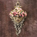 Luxury Palace Wall Hanging Resin Vase Home Decoration by Axyaa