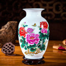 Axyaa Jingdezhen Chinese Ceramic Vase Home Decoration Palace Ornament