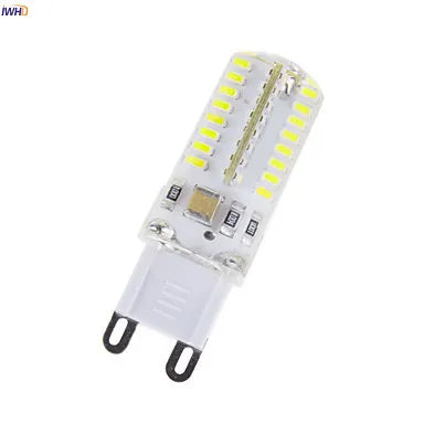 Axyaa 2.5W Dimmable LED Bulb 64xsmd3014 G9 Bi-pin Replace Halogen Warm White White