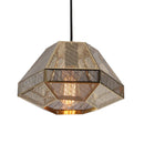 Axyaa LED Drop Pendant Lamp Minimalist Diamond Shape Hanging Light.DataGridViewCellStyle