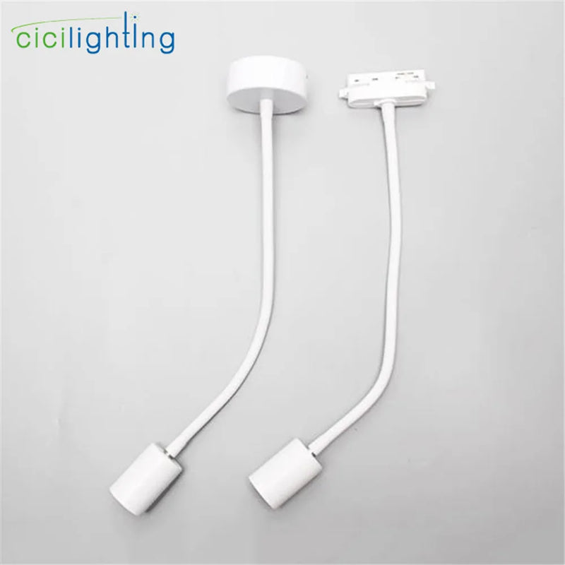 Axyaa Gooseneck Ceiling Light: Adjustable Industrial LED Spot Lamp