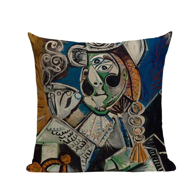 Axyaa Picasso Paintings Decorative Cushion Covers - Starry Night & Abstract Art