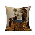 Axyaa Picasso Paintings Decorative Cushion Covers - Starry Night & Abstract Art