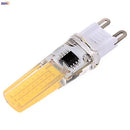 Axyaa Dimmable COB LED G9 Bulb 5-Pack, 2.5W 200LM, Warm White/White, 110v-220v