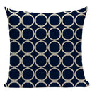 Nautical Anchor Velvet Throw Pillows for Home & Car Decor by Axyaa