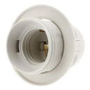 Axyaa E27/E14 Lamp Bulb Holder | Lighting Accessory Fitting Socket Base | Black/White, 110-220V