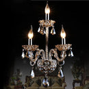 Axyaa Crystal Wall Lamp Candle LED Double/Three Head Bedside Light