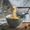 Axya Ceramic Ramen Noodle Bowl - Japanese Style Retro Pigmented Big Bowl