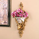 Luxury Palace Wall Hanging Resin Vase Home Decoration by Axyaa
