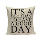 Axyaa Love Letter Cushion Cover Decorative Pillows Sofa Car Home Decor Linen Throw Pillow Case