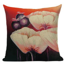 Retro Flower Cushion Cover - Axyaa Brand - Home Decor Luxury Pillows