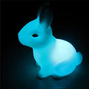 Axyaa Cute Rabbit Night Light for Children - Baby Gift, Cartoon Bunny Lamp