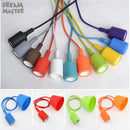 Axyaa Colorful Pendant Lights: Modern DIY Design, Home & Shop Lighting Solution