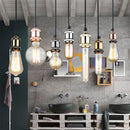 Axyaa Industrial Retro Edison Lamp Base E27 Aluminum Socket Fixture