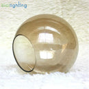 Axyaa Grey Glass Lampshade for Magic Bean Chandelier - D15cm D13cm - Accessory Globe Cover