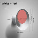 Axyaa Colorful LED Wall Lamp: Modern Nordic Round Sconce for Dining Room and Bedroom