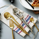 Axya Stainless Steel Cutlery Set - High-grade Western Steak Dinnerware
