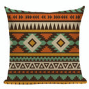 Axyaa Boho Plaid Stripes Pillow Cover 45x45cm Sofa Chair Custom Print Square