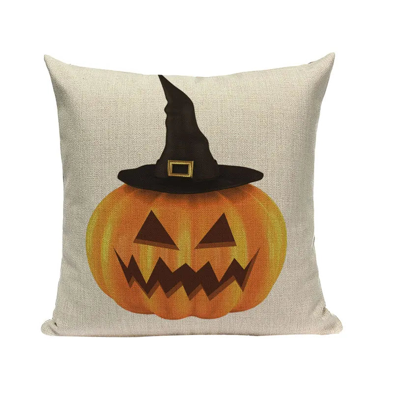 Halloween Skull Masquerade Cushion Cover - Axyaa Branded Decorative Throw Pillow Cover