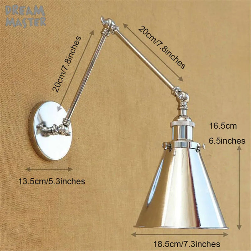 Axyaa Silver Metal Wall Sconce Set Dream Master