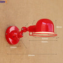 Axyaa Modern LED Wall Light with Rotating Arm for Bedroom Indoor Lighting