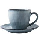 Axya Creative Coffee Cup Set with Saucer for Afternoon Tea and Breakfast