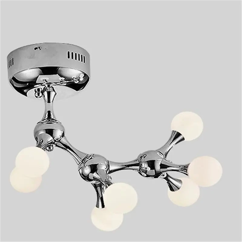 Axyaa Modern DNA Molecules Ceiling Light for Living Dining Bedroom