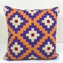 Axyaa Embroidered Kilim Style Cotton Cushion Cover 45x45cm for Sofa Bed