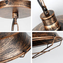 Axyaa Retro Industrial Pendant Light for Vintage Home Lighting Fixtures.
