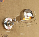 Axyaa Modern LED Wall Light with Rotating Arm for Bedroom Indoor Lighting