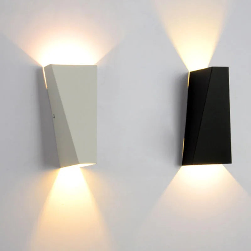 Axyaa Modern Minimalist LED Wall Lamp - Bedside Reading Lights for Bedroom and Living Room