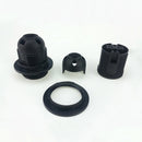 Axyaa Vintage Black E27 Lamp Holder Chandelier Socket Kit