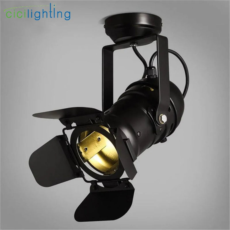 Axyaa Retro LED Spotlights for Living Room and Clothing Store Track Lights