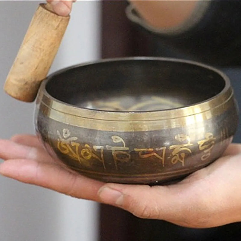 Axya Tibetan Singing Bowl Decorative Wall Dishes