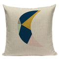 Axyaa Simple Geometry Pillowcase - Zebra Leopard Print Home Cushion