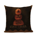 Halloween Skull Masquerade Cushion Cover - Axyaa Branded Decorative Throw Pillow Cover